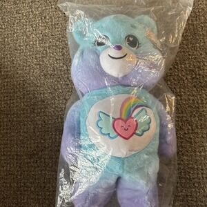 Care Bears Blue Dream Bright Bear 24"  Plush Bear -brand New In Bag